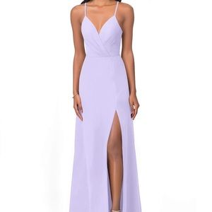 Azazie - Everleigh Bridesmaid Dress - Lilac
